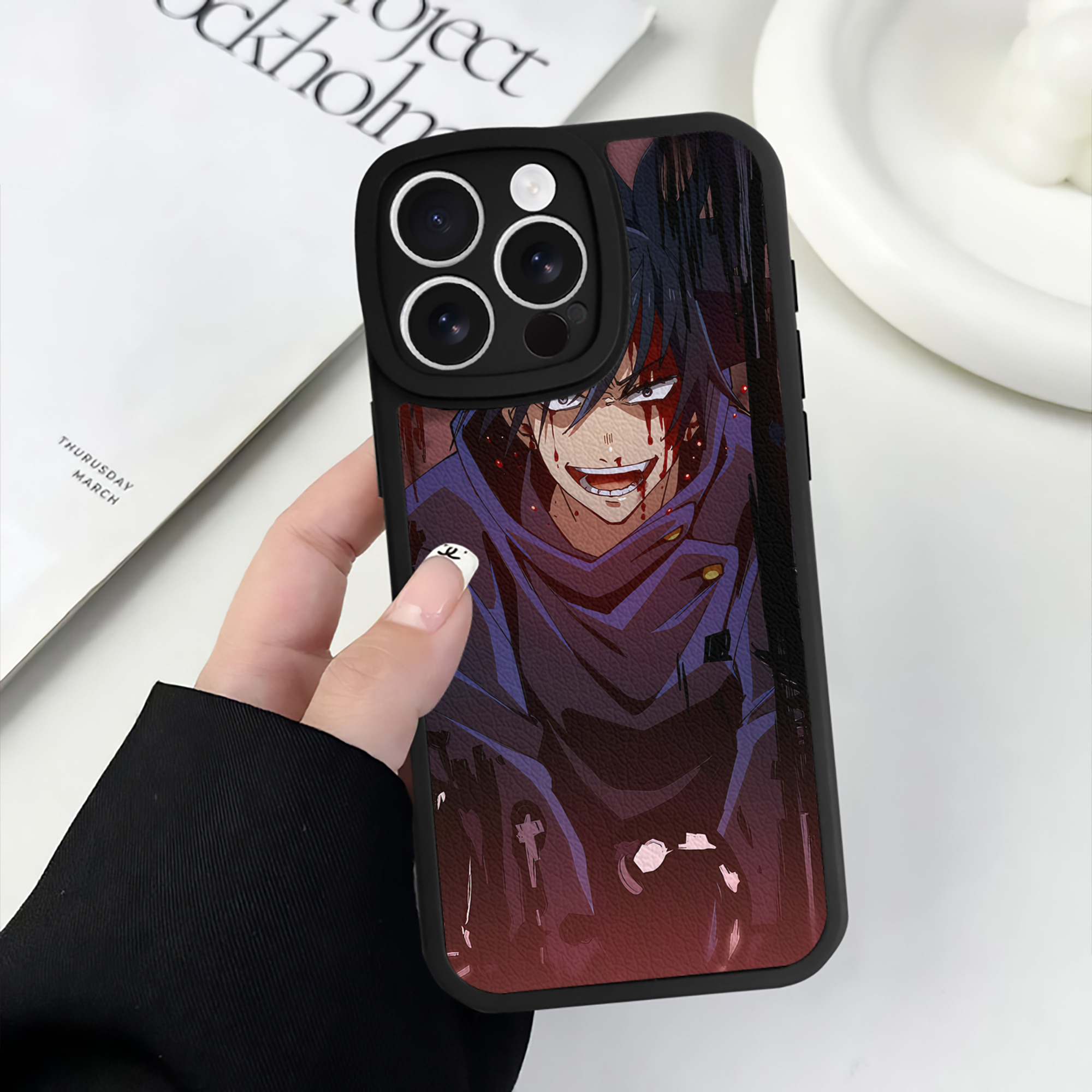 （画像用） SPY×FAMILY间谍家家酒 【iPhone 16シリーズ対応】シリコンスマホケース（レザー調） 材質：シリコン